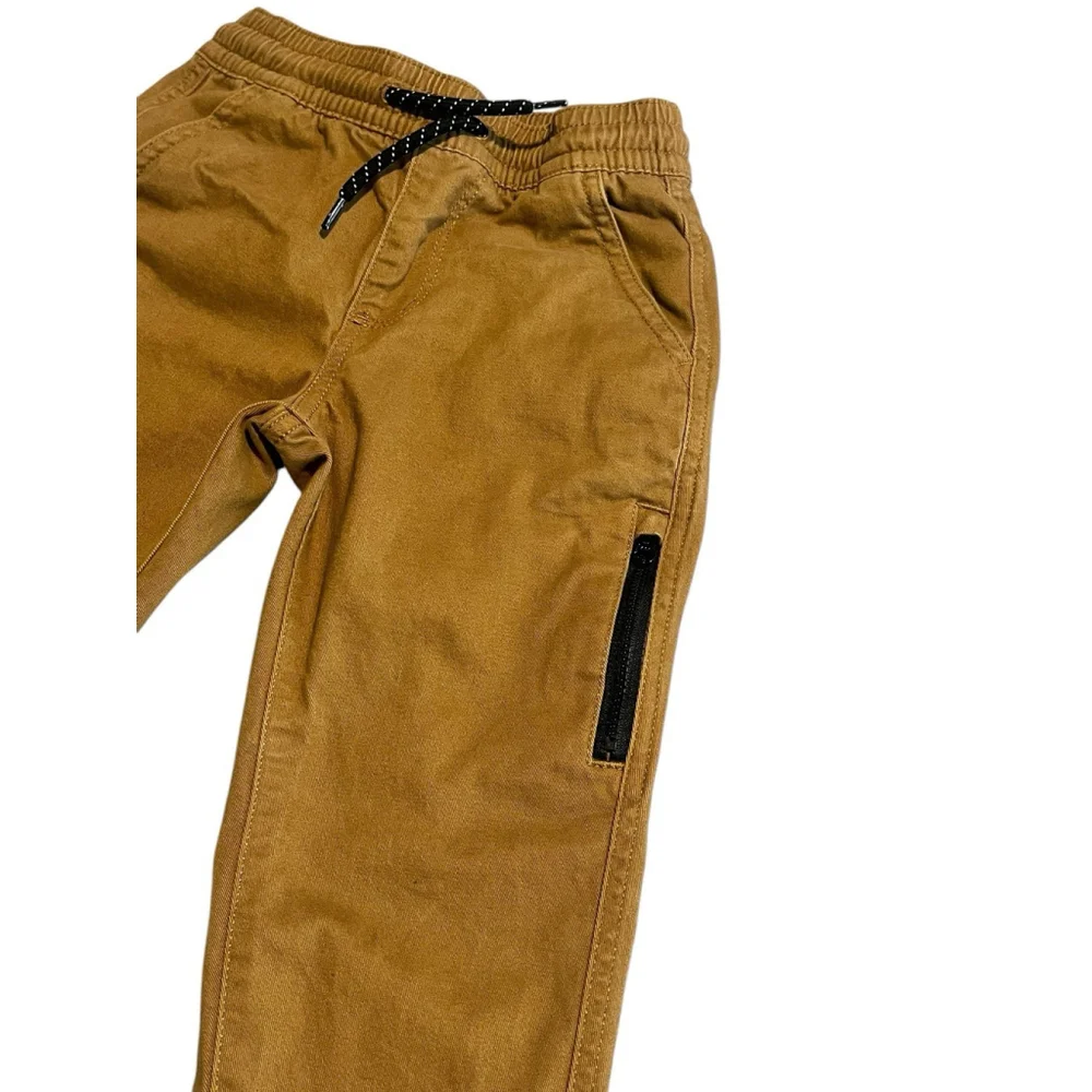 The Children's Place Boys Pants Size 5 Brown Drawstring